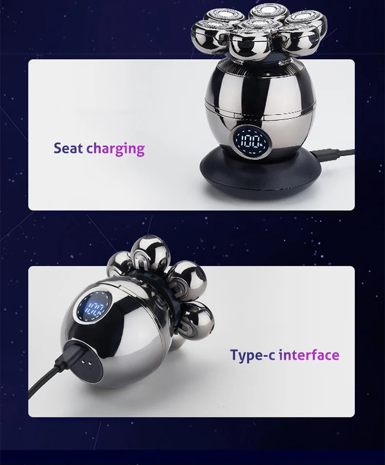 7 Head Full-Body Shaver - The Baller